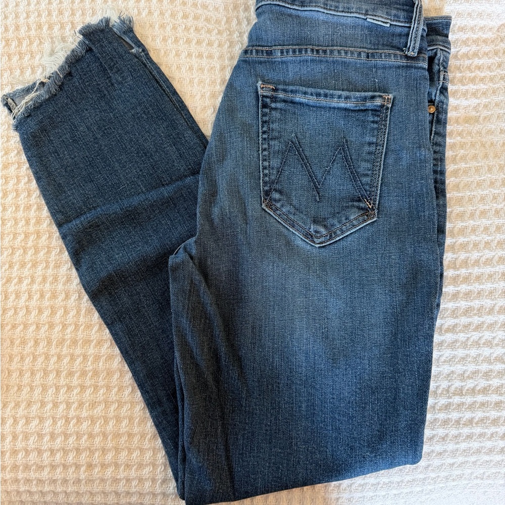 MOTHER the Stunner Zip Two Step Fray